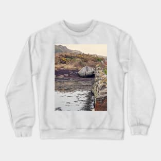 Boat near Rock Island, County Cork, Ireland Crewneck Sweatshirt